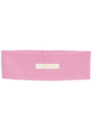 Apparis Asa ribbed-knit headband - Pink
