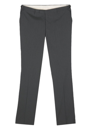 Corneliani pinstripe-pattern tapered tailored trousers - Grey
