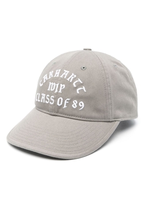 Carhartt WIP Class of 89 embroidered cap - Grey