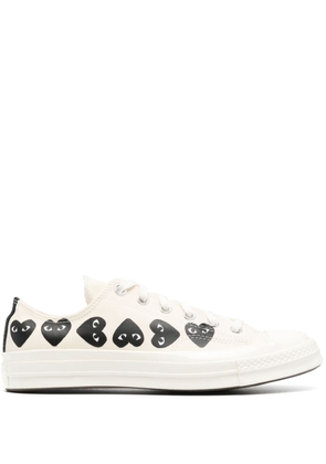 Comme Des Garçons Play x Converse Chuck 70 Multi Heart sneakers - Neutrals