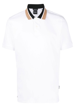 BOSS short-sleeve polo shirt - White