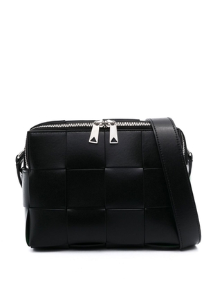 Bottega Veneta Urban leather shoulder bag - Black