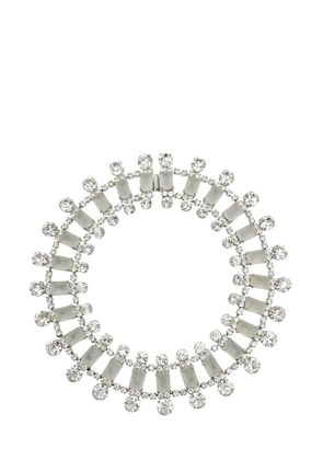Jennifer Gibson Jewellery Vintage Kenneth Jay Lane Grande Ice Collar Necklace 1990s - Silver