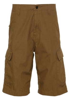 Carhartt WIP low-waisted ripstop cargo shorts - Brown