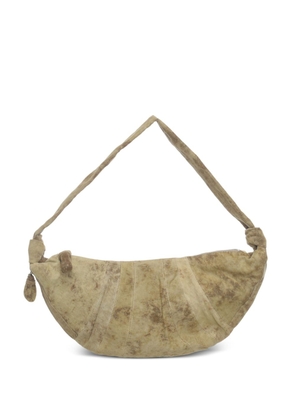 LEMAIRE large Croissant denim shoulder bag - Neutrals