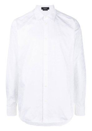 Versace La Greca logo-jacquard shirt - White