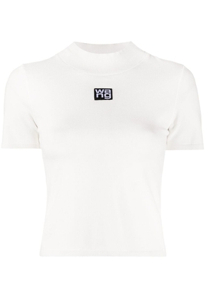 Alexander Wang logo-print T-shirt - White