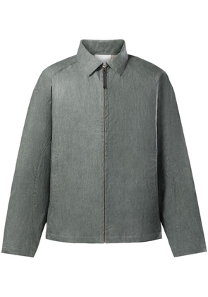 Reebok LTD drop-shoulder shirt jacket - Grey