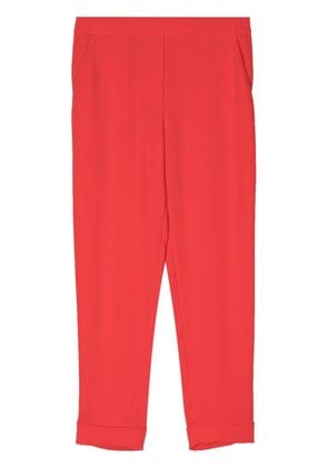 P.A.R.O.S.H. elasticated-waist tapered trousers