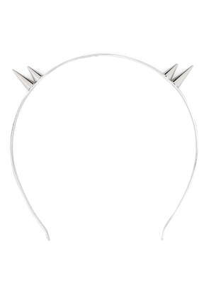 Justine Clenquet Miya spike-detailed headband - Silver