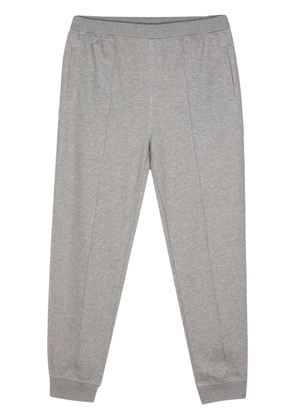 Corneliani logo-print cotton track pants - Grey