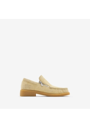 Burberry Suede Chance Loafers