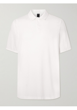 Lululemon - Logo-Appliquéd Recycled-Piqué Polo Shirt - Men - White - S
