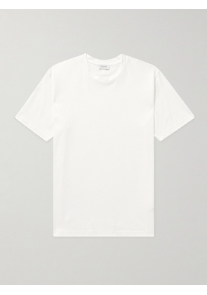 Sunspel - Riviera Supima Cotton-Jersey T-Shirt - Men - White - S