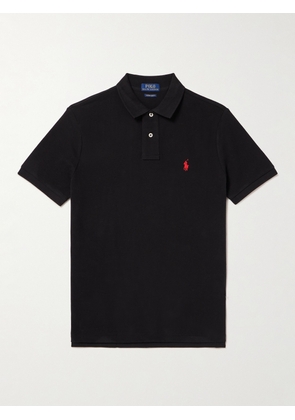 Polo Ralph Lauren - Slim-Fit Cotton-Piqué Polo Shirt - Men - Black - XS