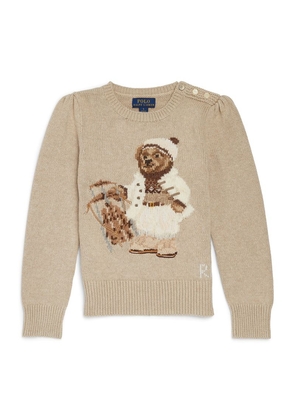 Ralph Lauren Kids Knitted Polo Bear Sweater (2-7 Years)