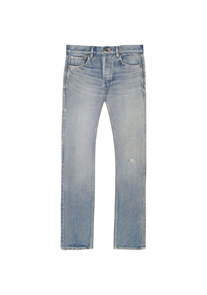 Saint Laurent Distressed Slim Jeans