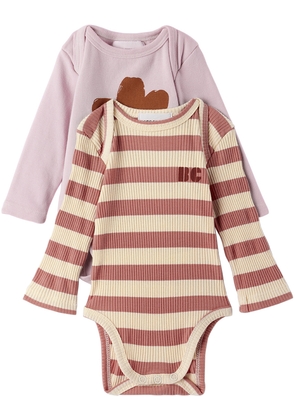 Bobo Choses Two-Pack Baby Multicolor Bodysuits