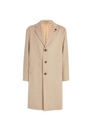 Lardini Virgin Wool Overcoat