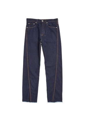 Lanvin Twisted-Seam Jeans