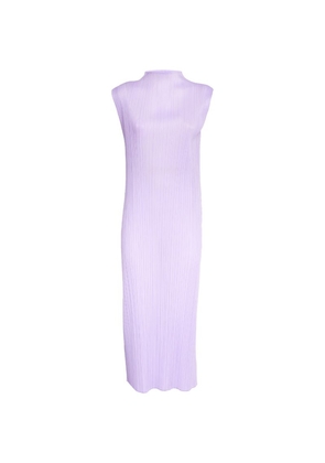 Pleats Please Issey Miyake Monthly Colors April Maxi Dress