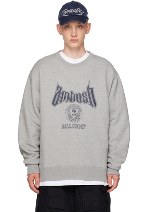 AMBUSH Gray 'Ambush Academy' Sweatshirt