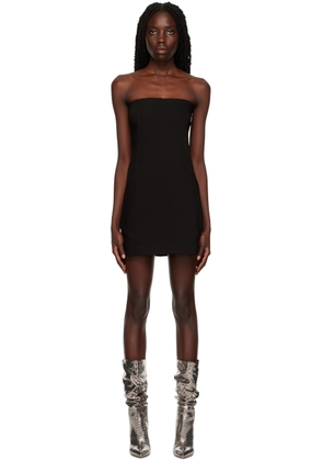 Paris Georgia SSENSE Exclusive Black Audrey Minidress