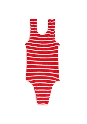 Hunza G Kids Striped Alva Swimsuit (7-12 Years)