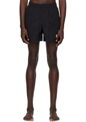 Y-3 Black Bonded Swim Shorts