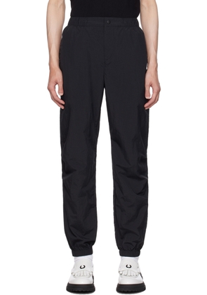 Fred Perry Black Elasticized Trousers