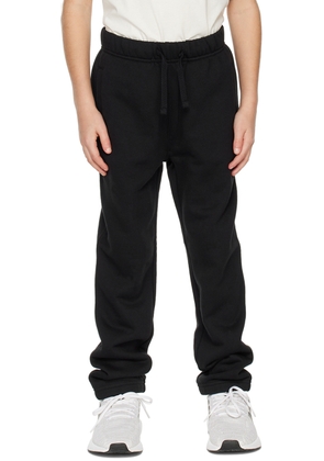 Fred Perry Kids Black Embroidered Sweatpants
