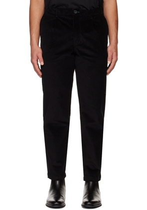 PS by Paul Smith Black Pleated Trousers