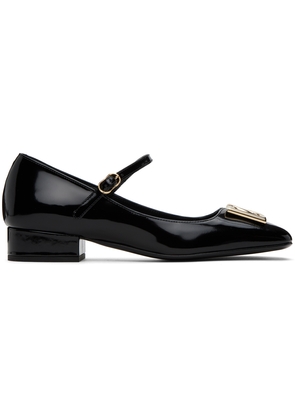 Dolce & Gabbana Black Logo Heels