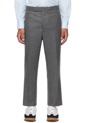 Thom Browne Gray Four-Pocket Trousers