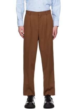 ANOTHER ASPECT Brown Pants 1.0 Trousers