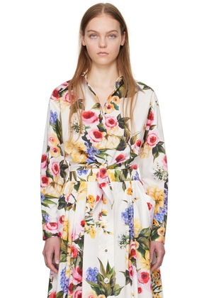 Dolce & Gabbana Multicolor Floral Shirt