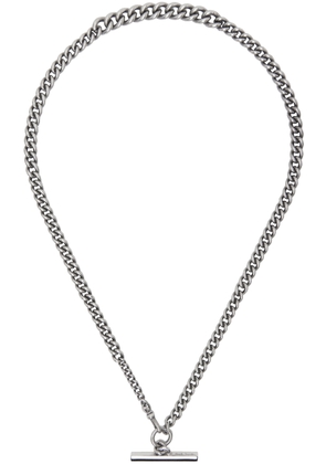 Paul Smith Silver T-Bar Necklace