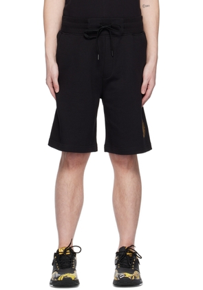 Versace Jeans Couture Black V-Emblem Shorts