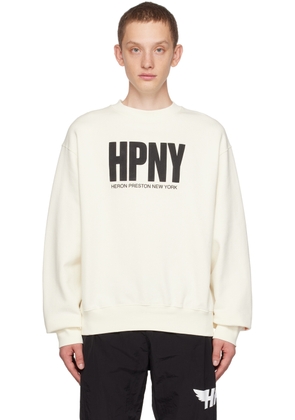 Heron Preston Off-White 'HPNY' Sweatshirt