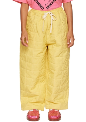 Wildkind Kids Yellow Liner Trousers