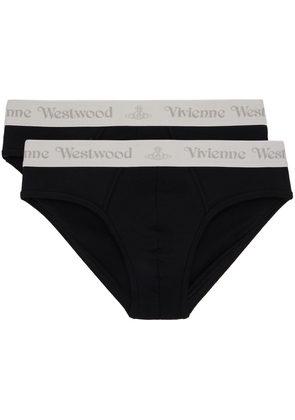 Vivienne Westwood Two-Pack Black Briefs