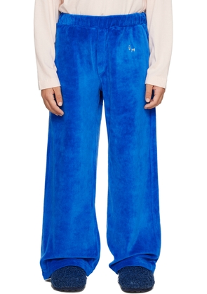 Bonmot Organic Kids Blue Velvet Pants