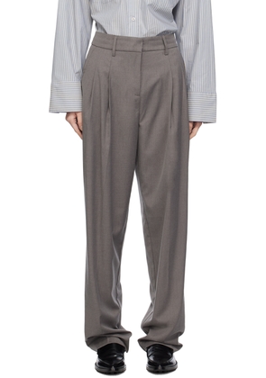 REMAIN Birger Christensen Gray Suiting Trousers