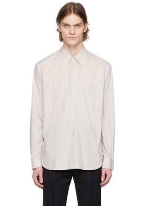 Acne Studios Taupe Button-Up Shirt