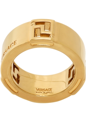 Versace Gold Band Ring