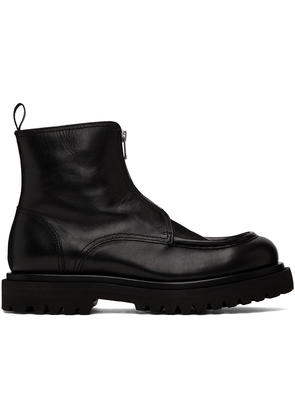 Officine Creative Black Eventual 018 Boots