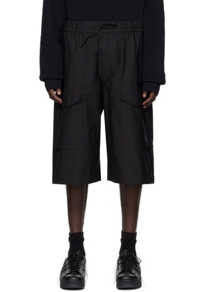 Y-3 Black Workwear Shorts