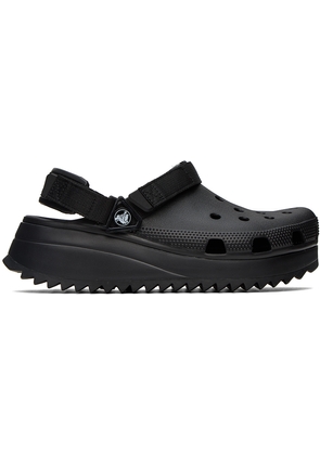 Crocs Black Hiker Clogs