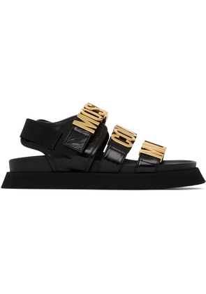 Moschino Black 'Couture' Sandals