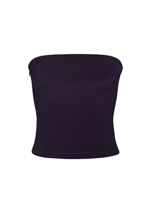 The Ritts Strapless Top - Navy